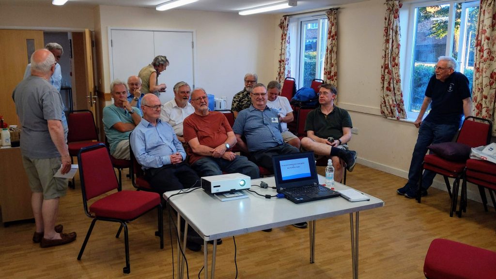 Members at our August 2022 meeting