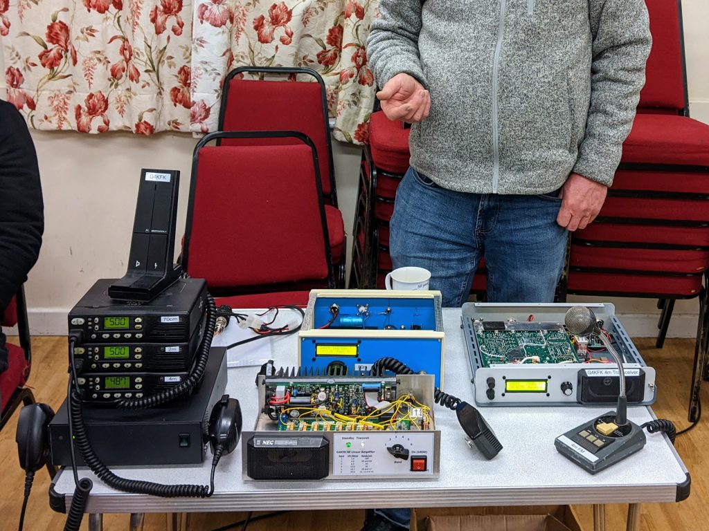 Home modified Amateur Radio Equipment