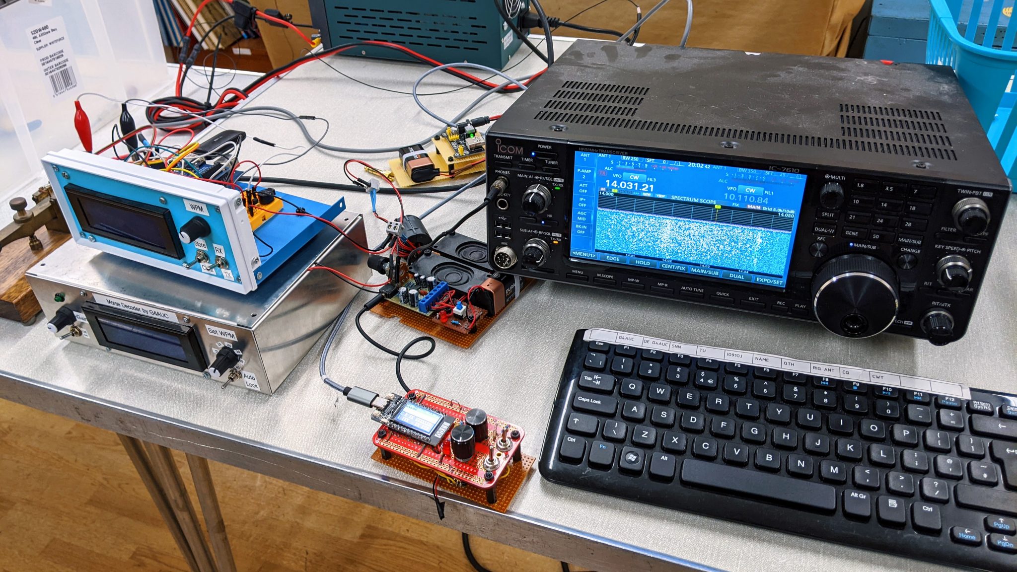 Morse Code Decoder & Keyer Development – Steve G4AUC – Bracknell ...