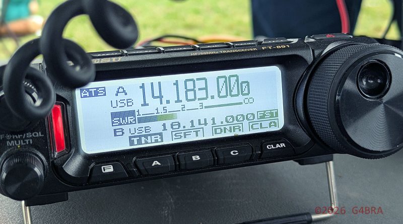 The BARC FT891 activating POTA GB-2477