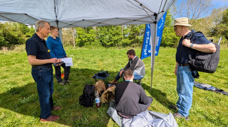 Bracknell Amateur Radio Club at Frost Folly POTA GB-4277
